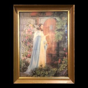 Vintage 3D Jesus Picture.